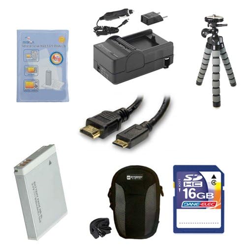 Canon PowerShot S120 Digital Camera Bundle with Accessories - Includes Rechargeable Battery, Charger, 16GB SD Card, Carrying Case, HDMI Cables, Cleaning Kit & Tripod - Perfect for Travel, Vlogging & Photography Enthusiasts
