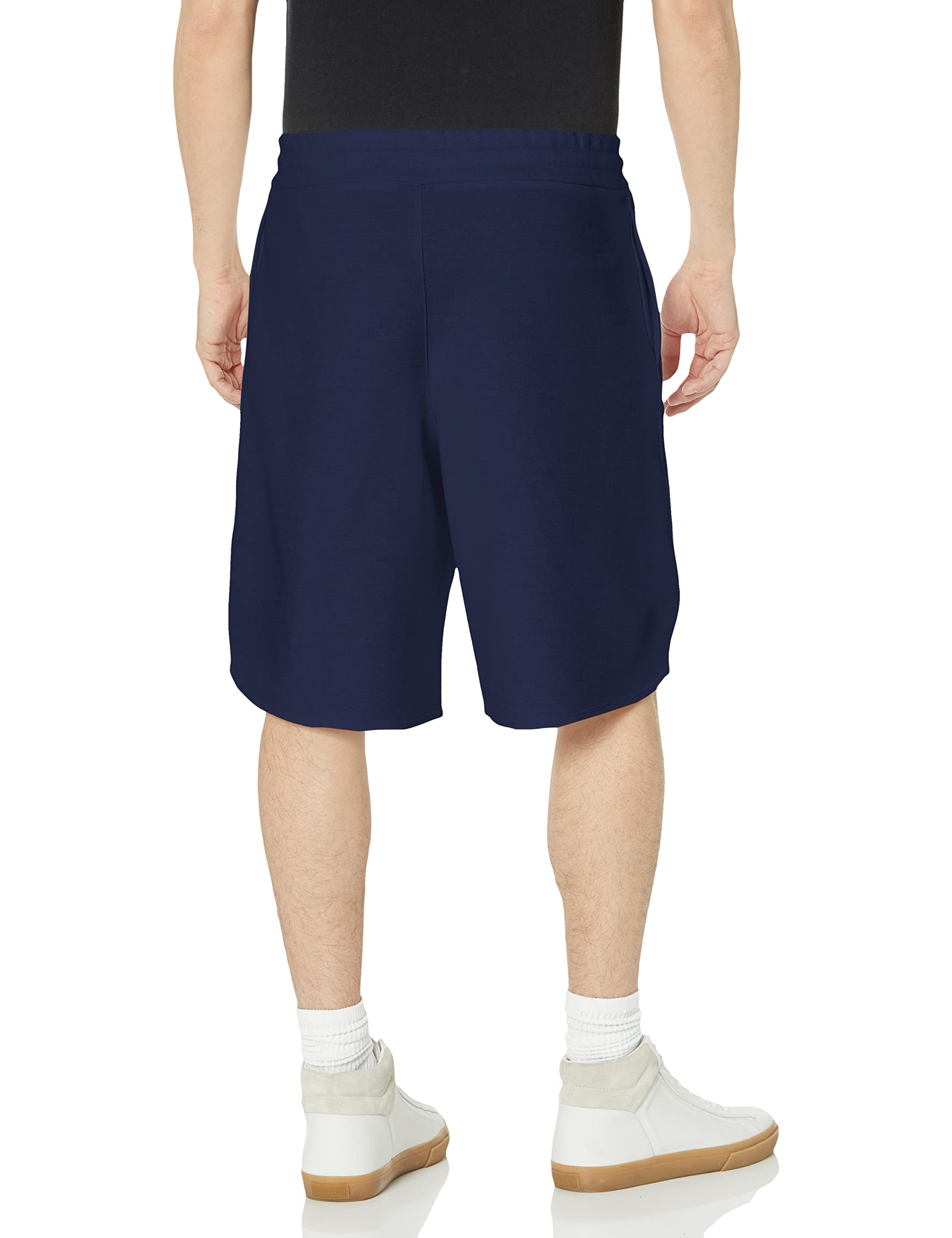 Armani Exchange Men's Contrast Logo Drawstring Knit Shorts - Comfortable Casual Athletic Shorts for Gym, Running & Summer Outfits