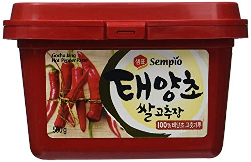 Premium Sempio Gochujang Korean Hot Pepper Paste (1.1 lbs x 2 Pack) - Authentic Fermented Red Chili Sauce for Bibimbap, Tteokbokki, Kimchi & Korean Cooking