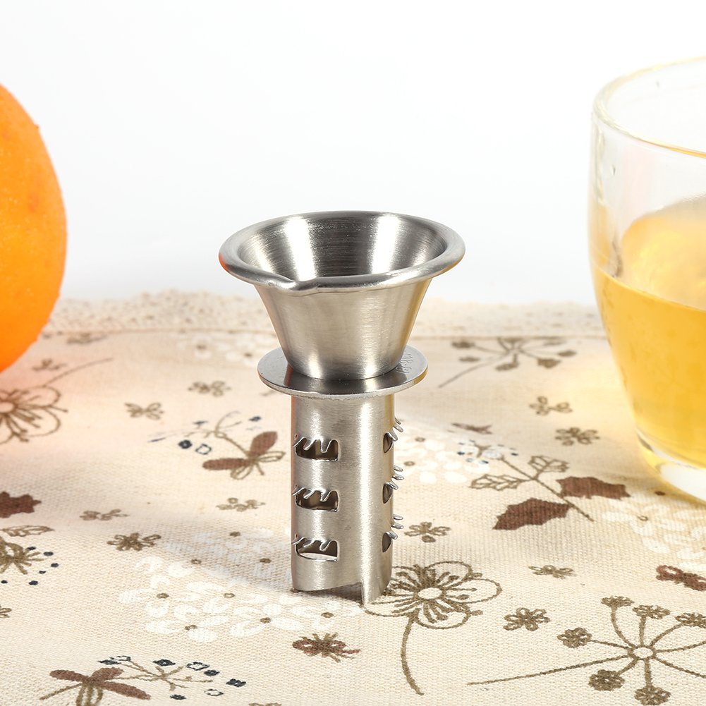 Stainless Steel Hand Press Juicer for Citrus, Lemon, Watermelon - Manual Fruit Squeezer & Reamer - Perfect for Fresh Juice, Cocktails, and Cooking in Your Kitchen