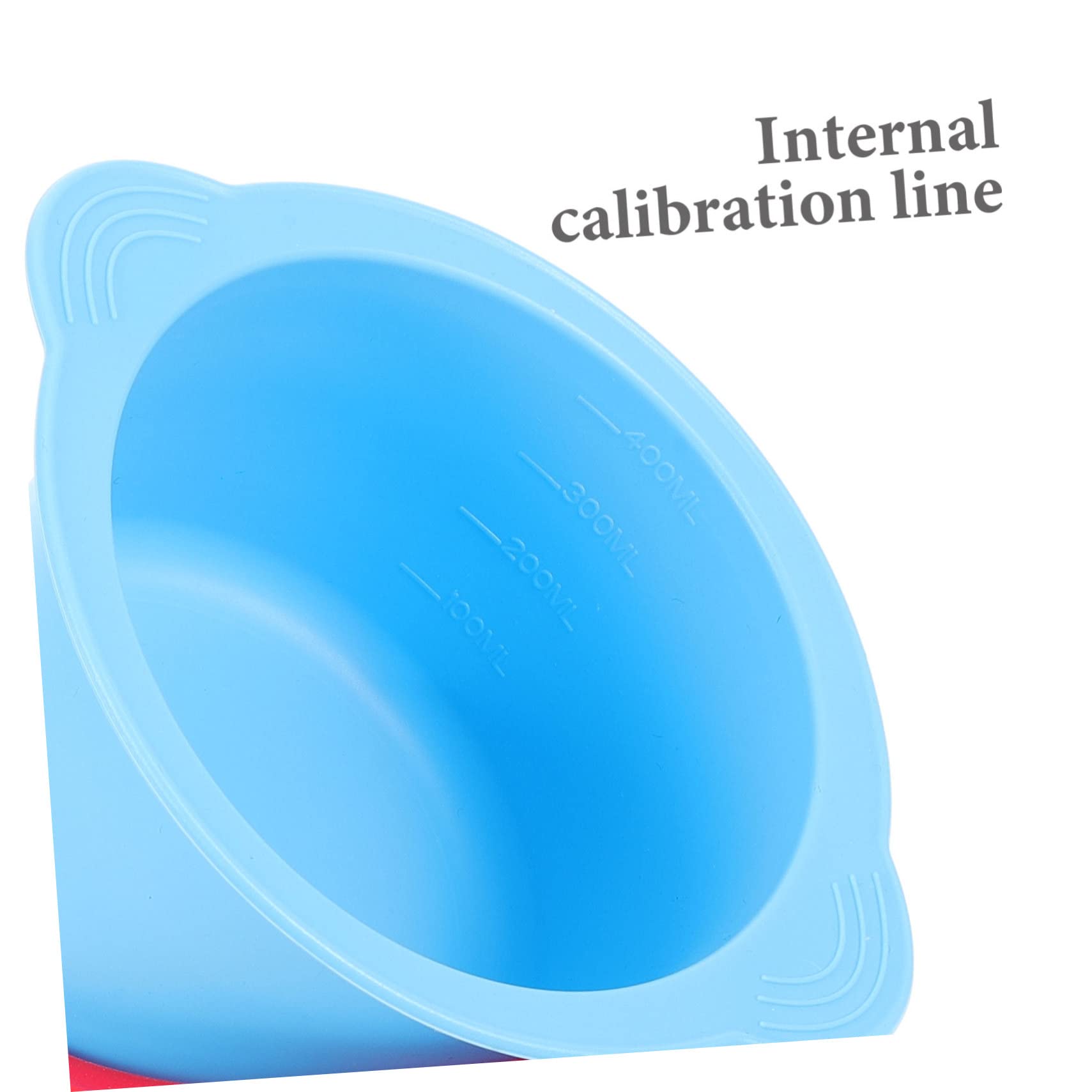 FOMIYES 2-Pack Reusable Silicone Wax Melting Bowls for Wax Warmers - Heat-Resistant Mixing Bowls for DIY Hair Dye, Mask Mixing & Wax Melting - Includes Scraper for Easy Use at Home or Salon