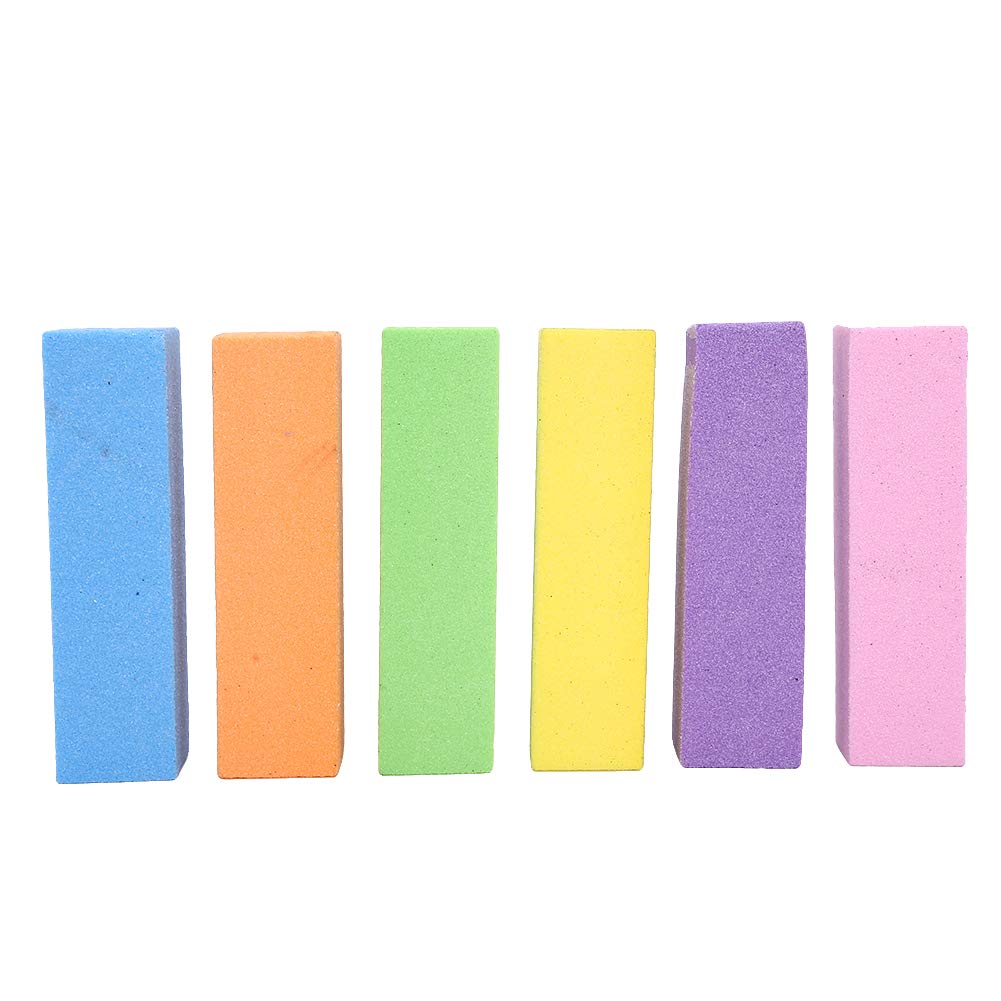 Colored Grinding Bar for Nail Art - Professional Nail Polishing Tool Set for Fiberglass & Silk Nails | Perfect for Salon, Home Manicure & DIY Nail Beauty