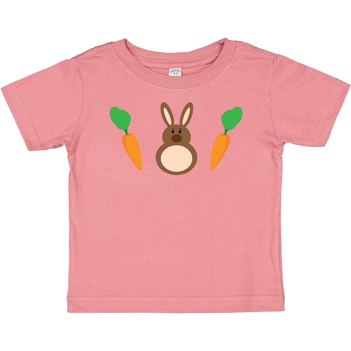 Inktastic Easter Bunny and Carrots Baby T-Shirt - Cute Easter Outfit for Infants & Toddlers - Perfect for Easter Photos, Family Gatherings & Spring Celebrations