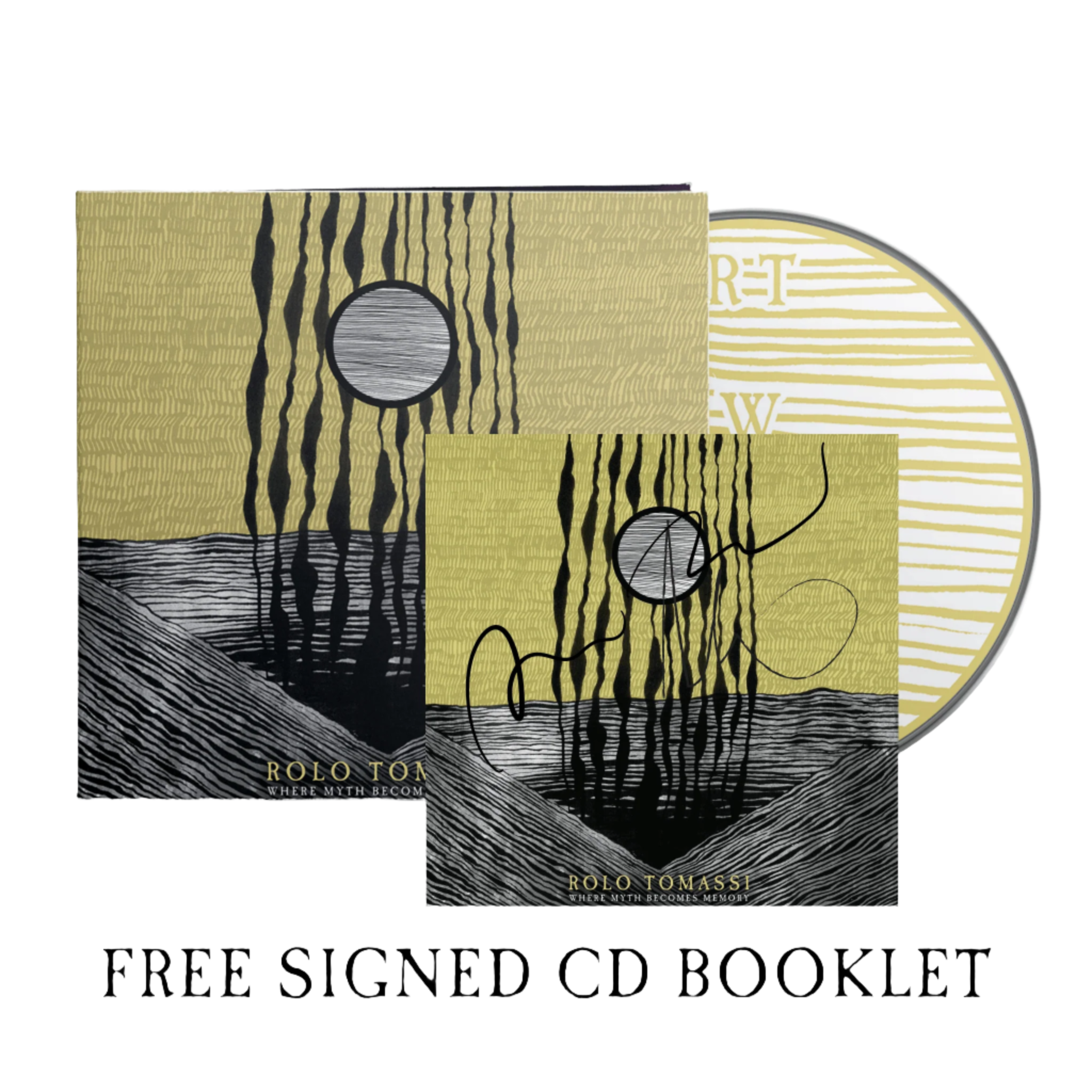 Rolo Tomassi - Where Myth Becomes Memory CD + Signed Booklet | Limited Edition Alternative Rock Album | Perfect for Music Collectors & Vinyl Enthusiasts