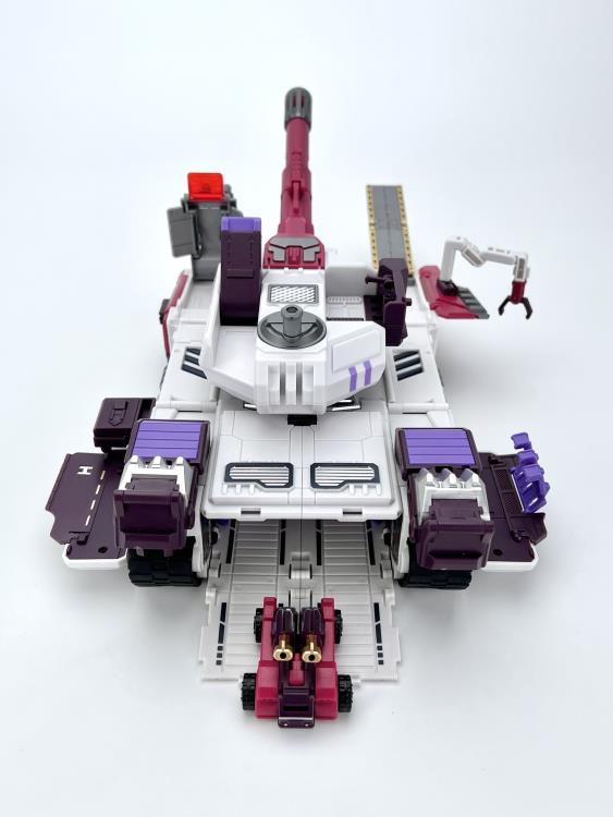 Fans Hobby Master Builder MB-17A Galva Tyranno Collectible Action Figure - Highly Articulated Dinosaur Robot Toy for Display & Play - Perfect for Collectors & Kids