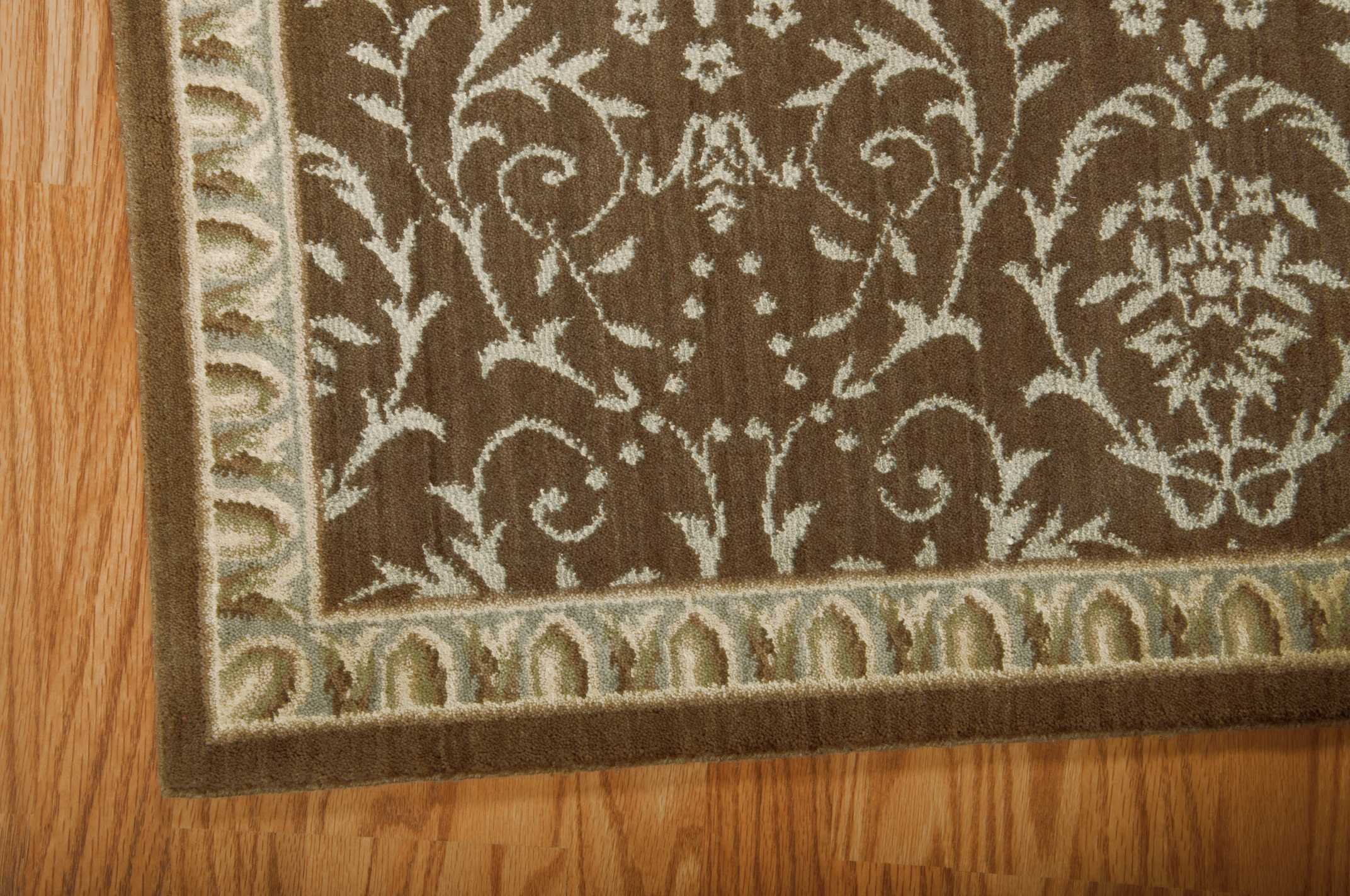 Nourison Riviera Chocolate Brown Area Rug - Soft & Durable for Living Room, Bedroom, or Office Decor