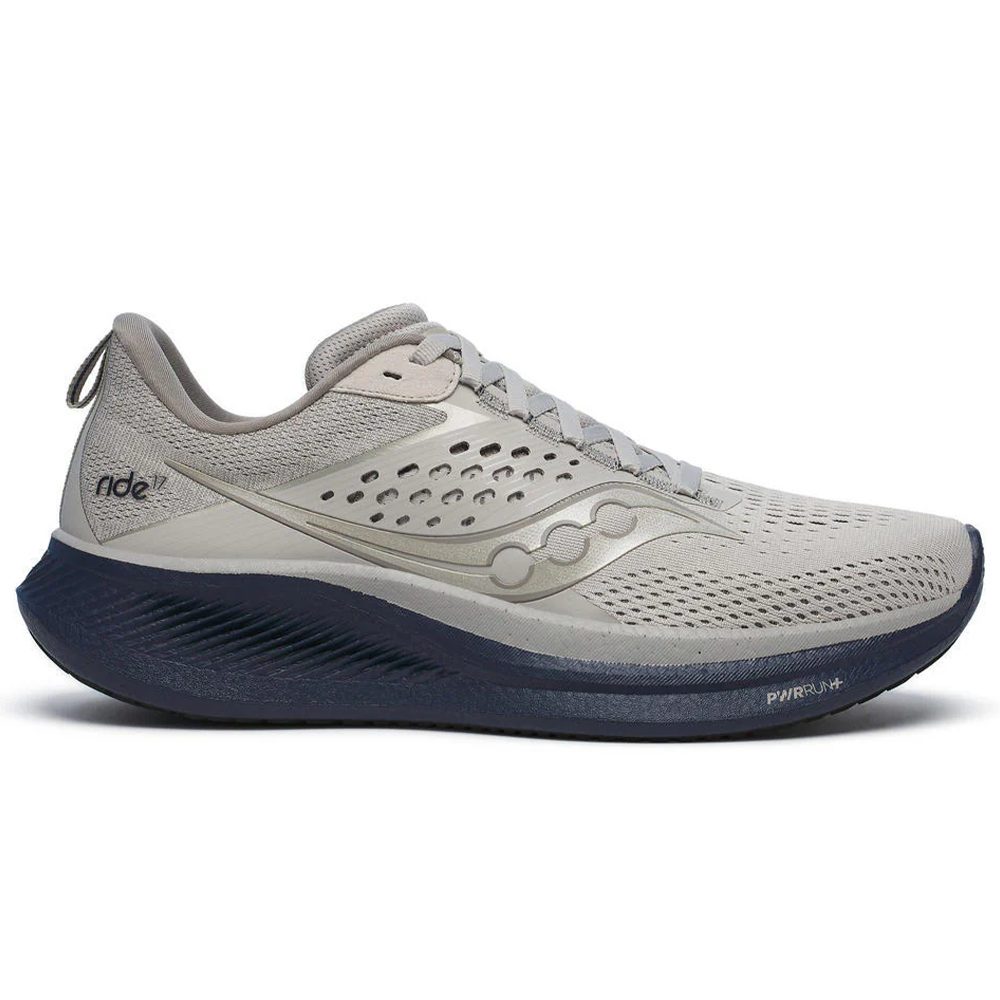 Men's Saucony Ride 17 Running Shoes - Lightweight Cushioned Sneakers for Men | Perfect for Road Running, Jogging & Daily Wear