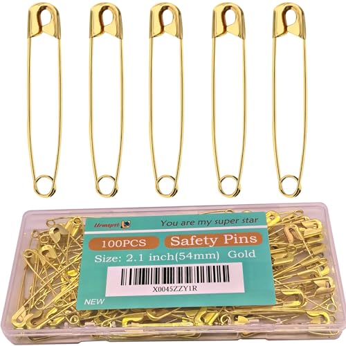 2.1in Gold-100pcs