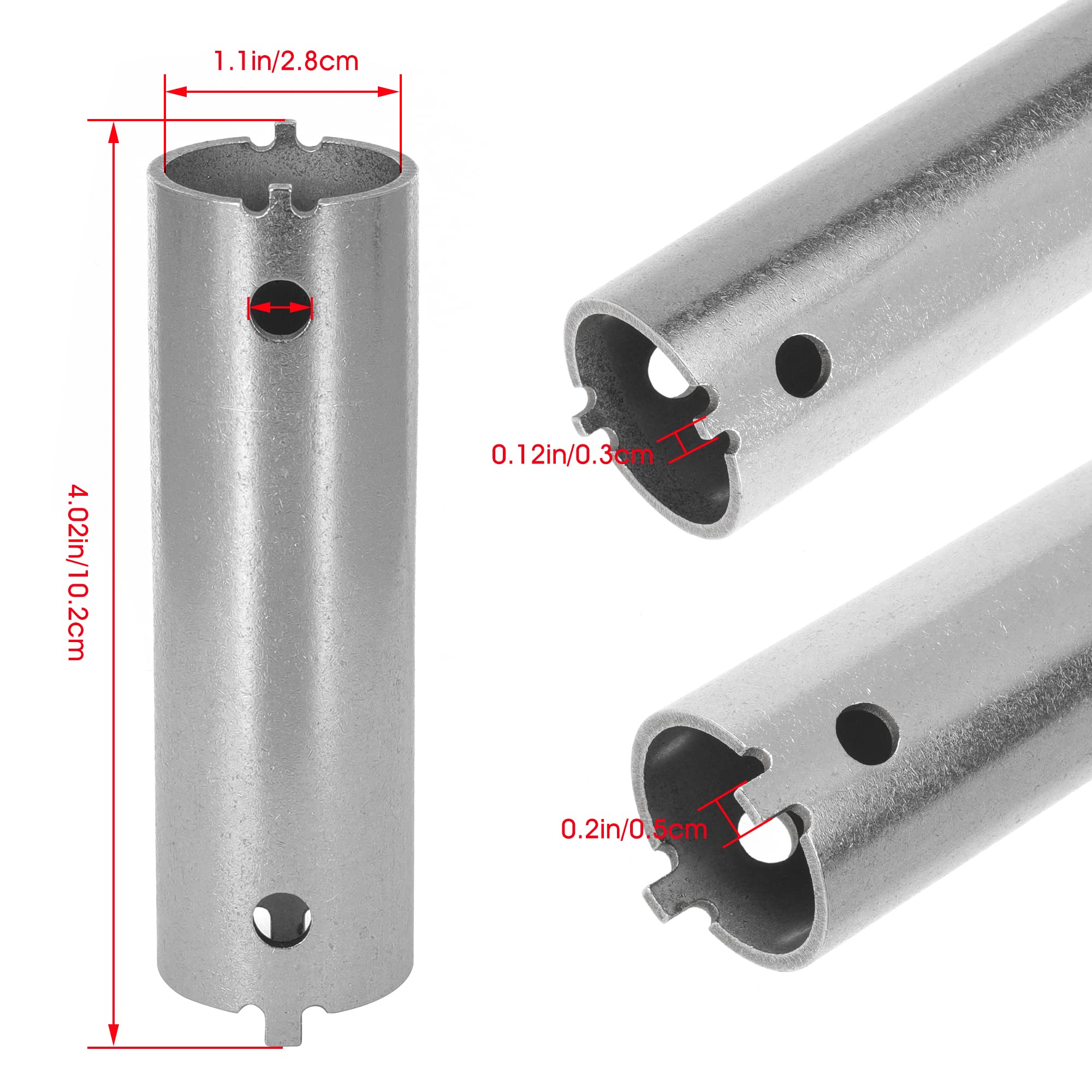 Extra Long Forend Nut Installation and Removal Tool - Heavy Duty Gun Maintenance Accessory for AR15, AK47, Shotguns (Perfect for Gunsmithing & Firearm Repair)