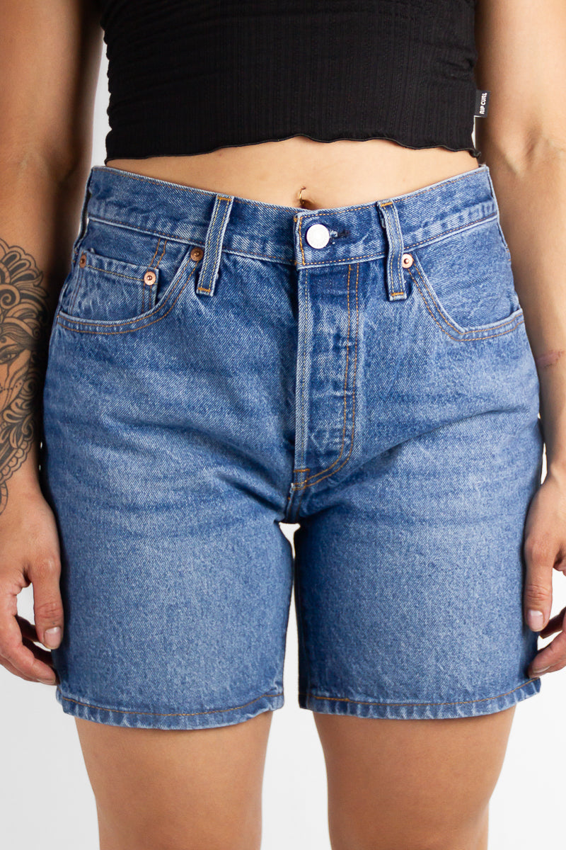 Levi's Women's Shorts - Mid Thigh Denim Shorts for Summer | Casual Wear, Beach, Outfits & Street Style