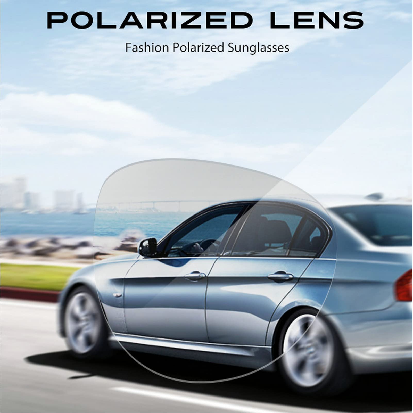 Polarized Cycling Sunglasses for Women with Built-in Reading Lenses - UV Protection Sports Shades for Outdoor Activities, Running, and Reading in Sunlight