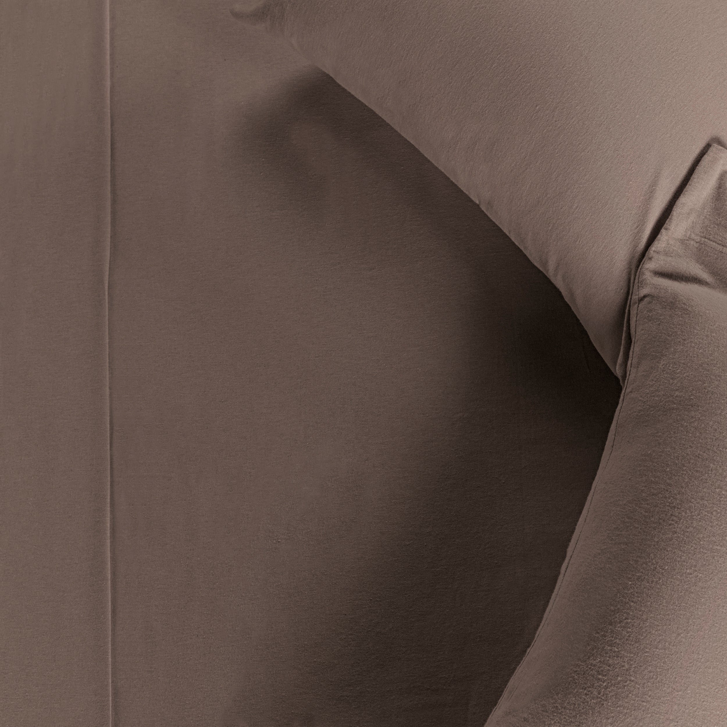 Premium Flannel Cotton Bed Sheet Set - Deep Pocket, Modern Solid Design - Perfect for Cozy Winter Nights & Home Decor
