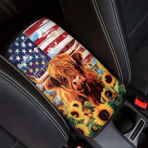 American Flag Yak Sunflower