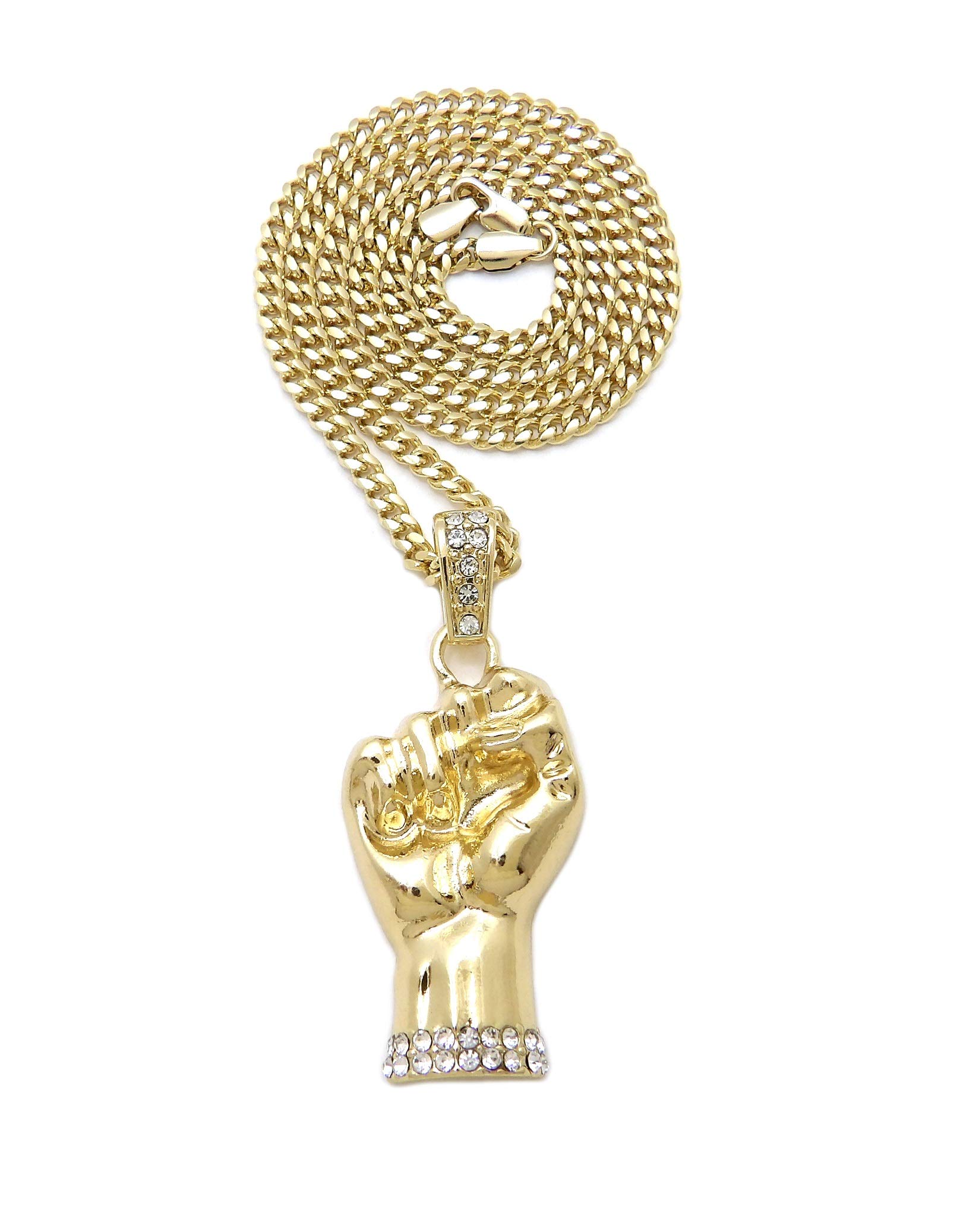 CBC Cuban Rope Chain Pendant 16