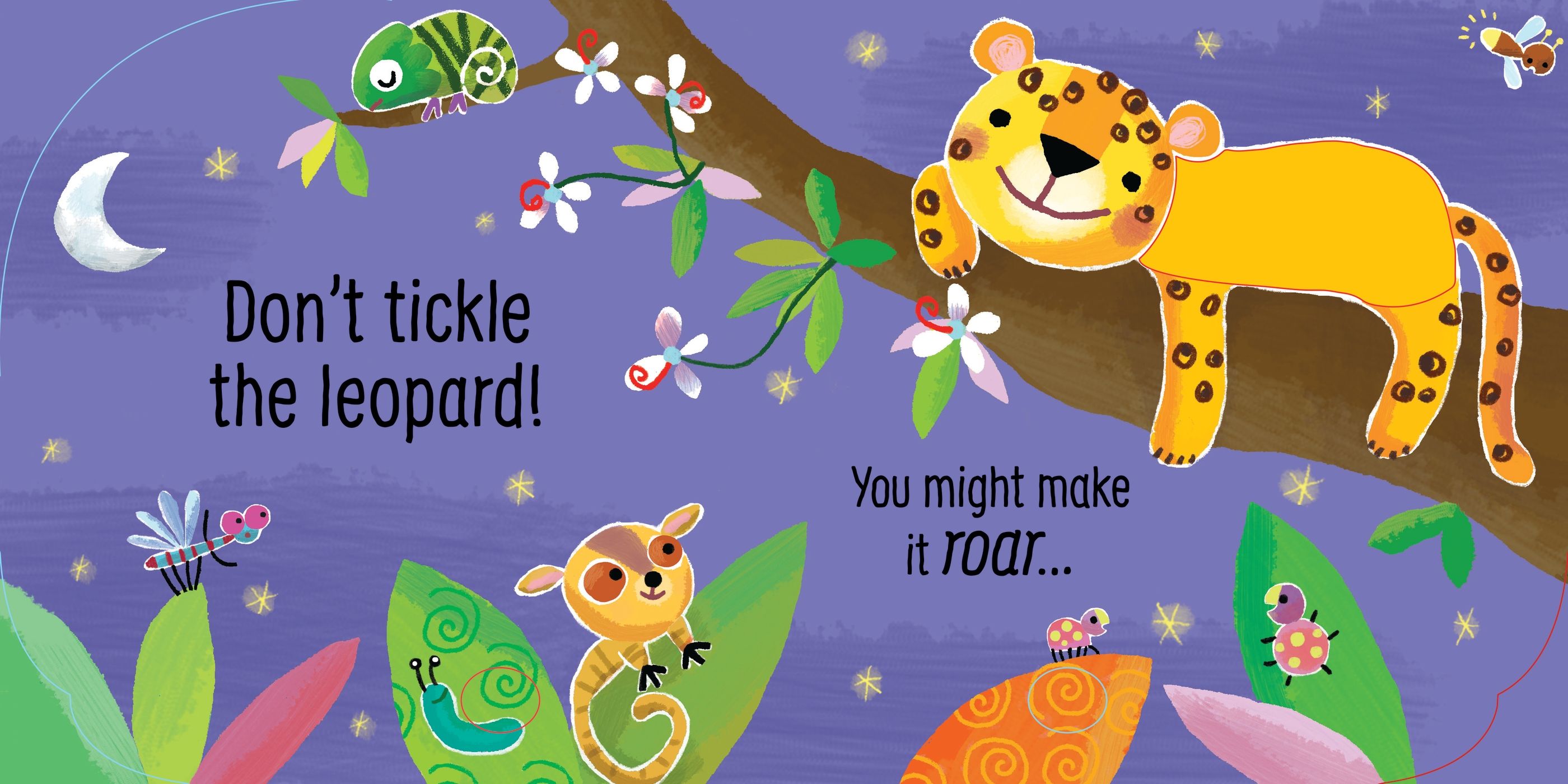 Don't Tickle The Crocodile - Usborne Interactive Touch & Feel Board Book for Toddlers - Sensory Play & Early Learning for Babies
