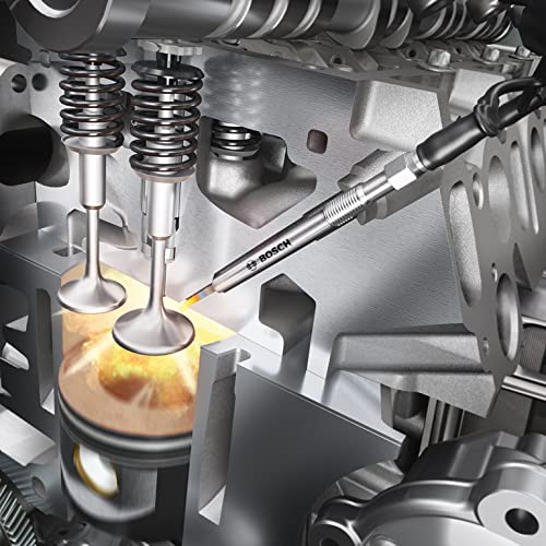 BOSCH 80036 Duraterm Glow Plug - High Performance Diesel Engine Heater for Cold Weather Starts | Compatible with Various Vehicles & Heavy Equipment