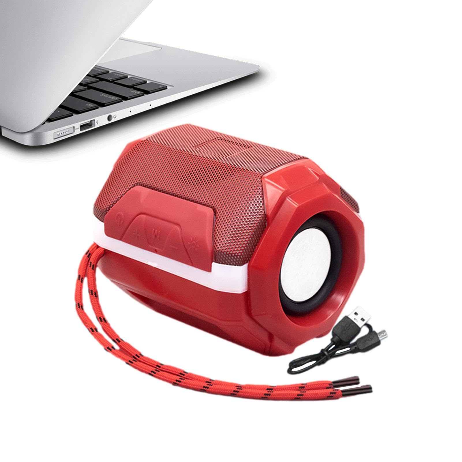 Wireless Home Stereo Speakers - Portable Outdoor Bluetooth Speaker with Loud Sound for Open-Air Activities, Travel, Parties, and Camping