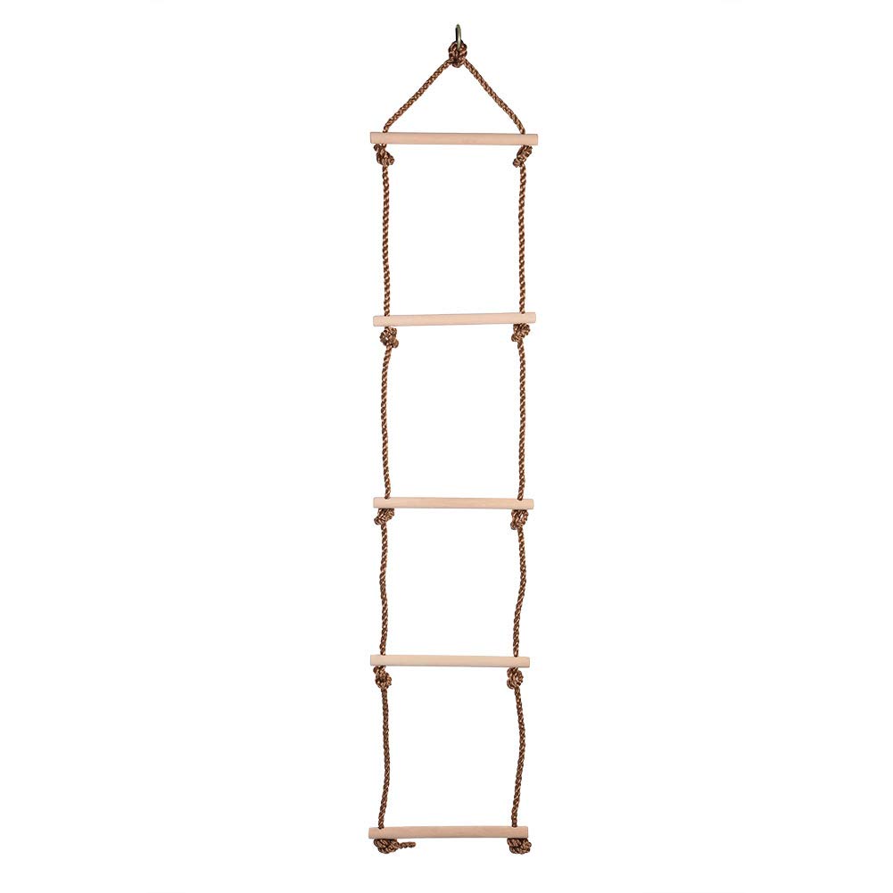 VGEBY Kids Climbing Swing Set - Outdoor Rope Ladder & Hanging Swing for Backyard Play, Tree Climbing, and Garden Exercise Equipment - Perfect for Backyard Fun, Playground, and Outdoor Adventures