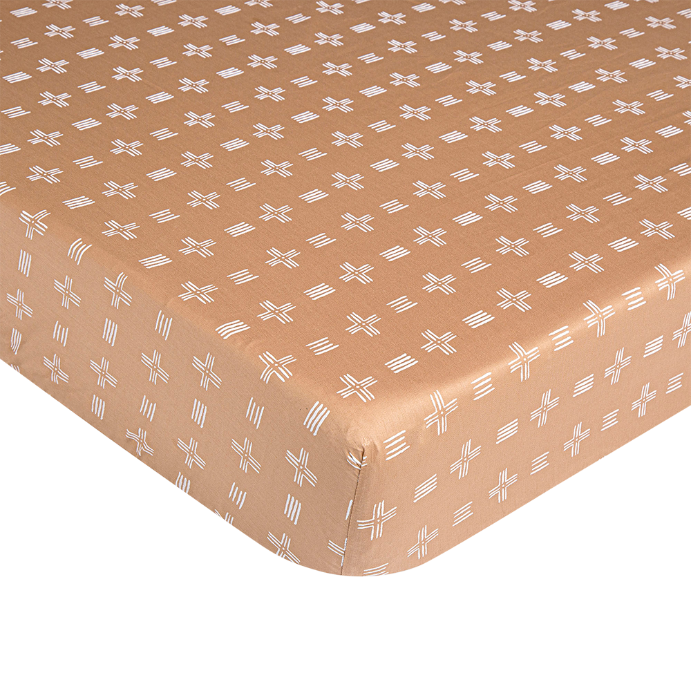 Soft & Breathable Crane Baby Crib Sheets - 100% Organic Cotton Fitted Crib Sheets for Nursery, Toddler & Infant Beds - Perfect for Daycare, Home Nursery & Travel Cribs