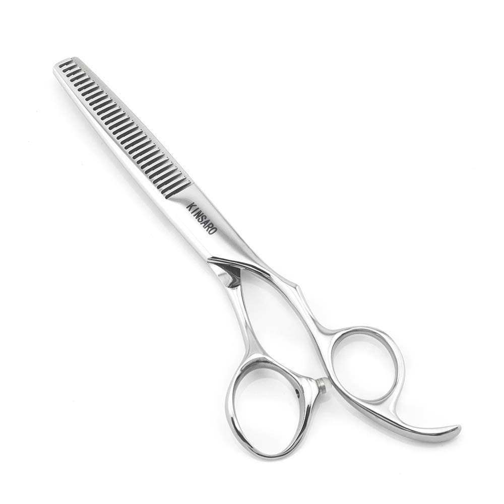 Professional 6 Inch Hair Cutting Scissors & 5.5 Inch Thinning Shears Set - Barber Grade Stainless Steel Hairdressing Tools for Salon, Home Use & DIY Hairstyling