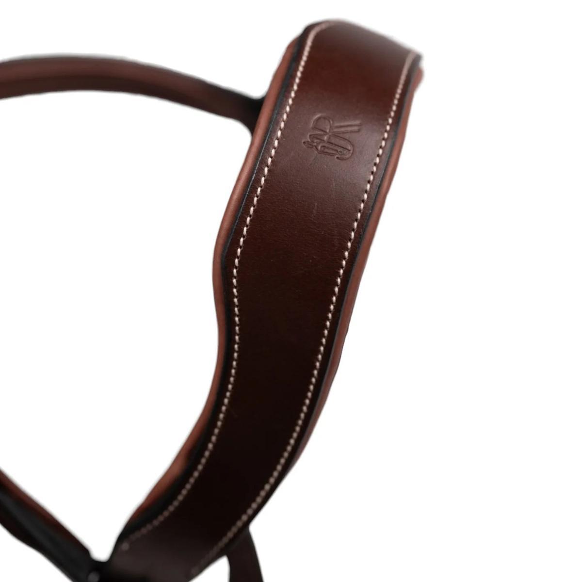 AJR Anatomic Jumper Bridle - Comfortable Horse Riding Headgear for Equestrian Sports, Training & Show Jumping