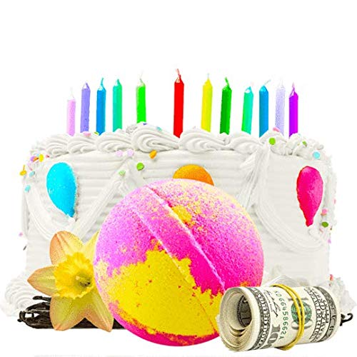 Cash Money Bath Bombs with Rare $2 Bill Inside | Mystery Surprise Gift for Birthdays & Special Occasions | Fun Bath Time Experience for Adults & Kids