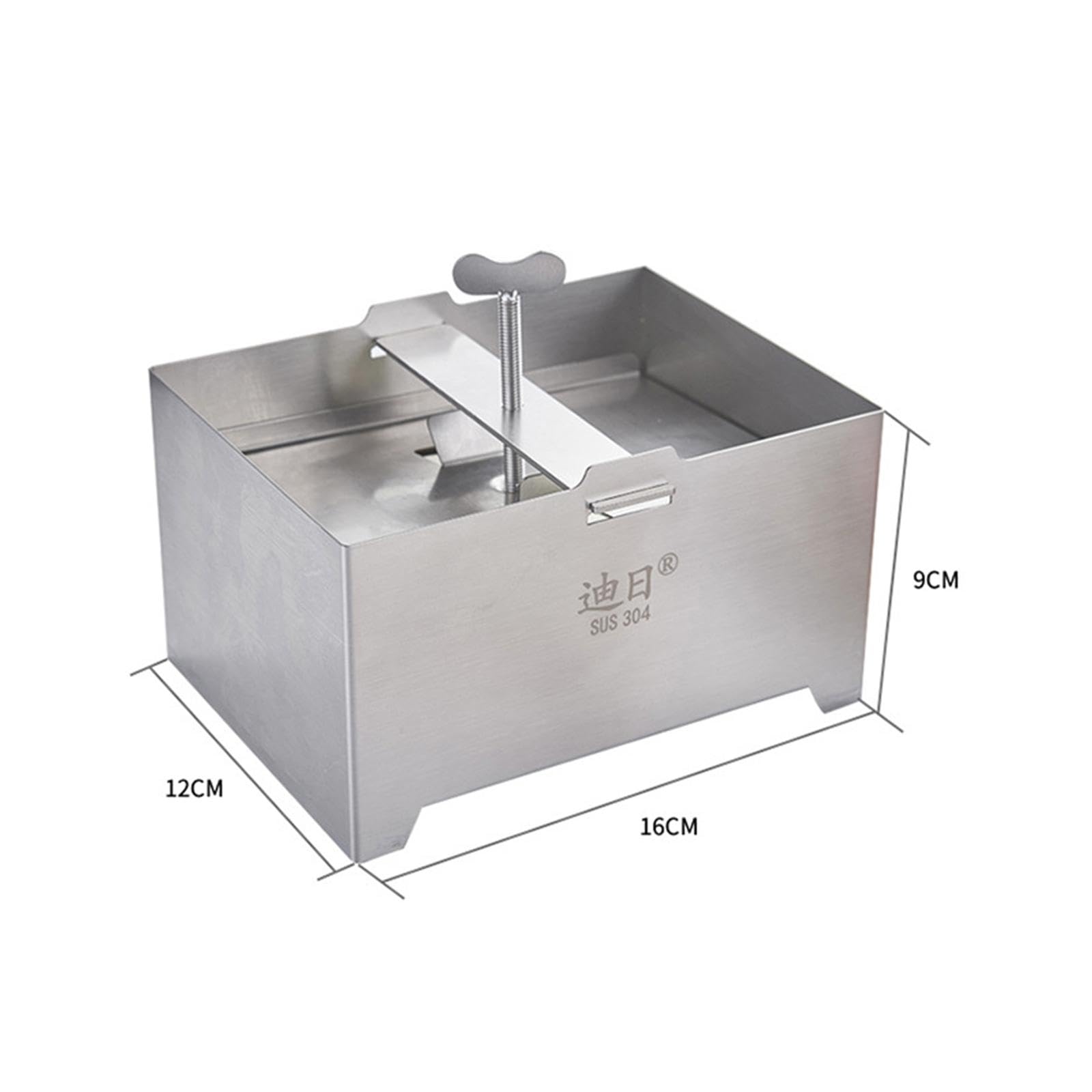 **CALANDIS® Tofu Press for Firm & Extra Firm Tofu – DIY Tofu Maker Kit, Fast & Easy Kitchen Tool (16x12x9cm) | Perfect for Vegan, Keto & Meal Prep**