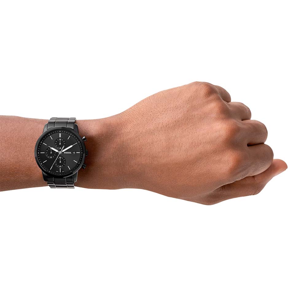 Fossil Minimalist FS5848 Slim Leather Watch - Stylish & Lightweight for Men | Perfect for Casual, Office & Everyday Wear