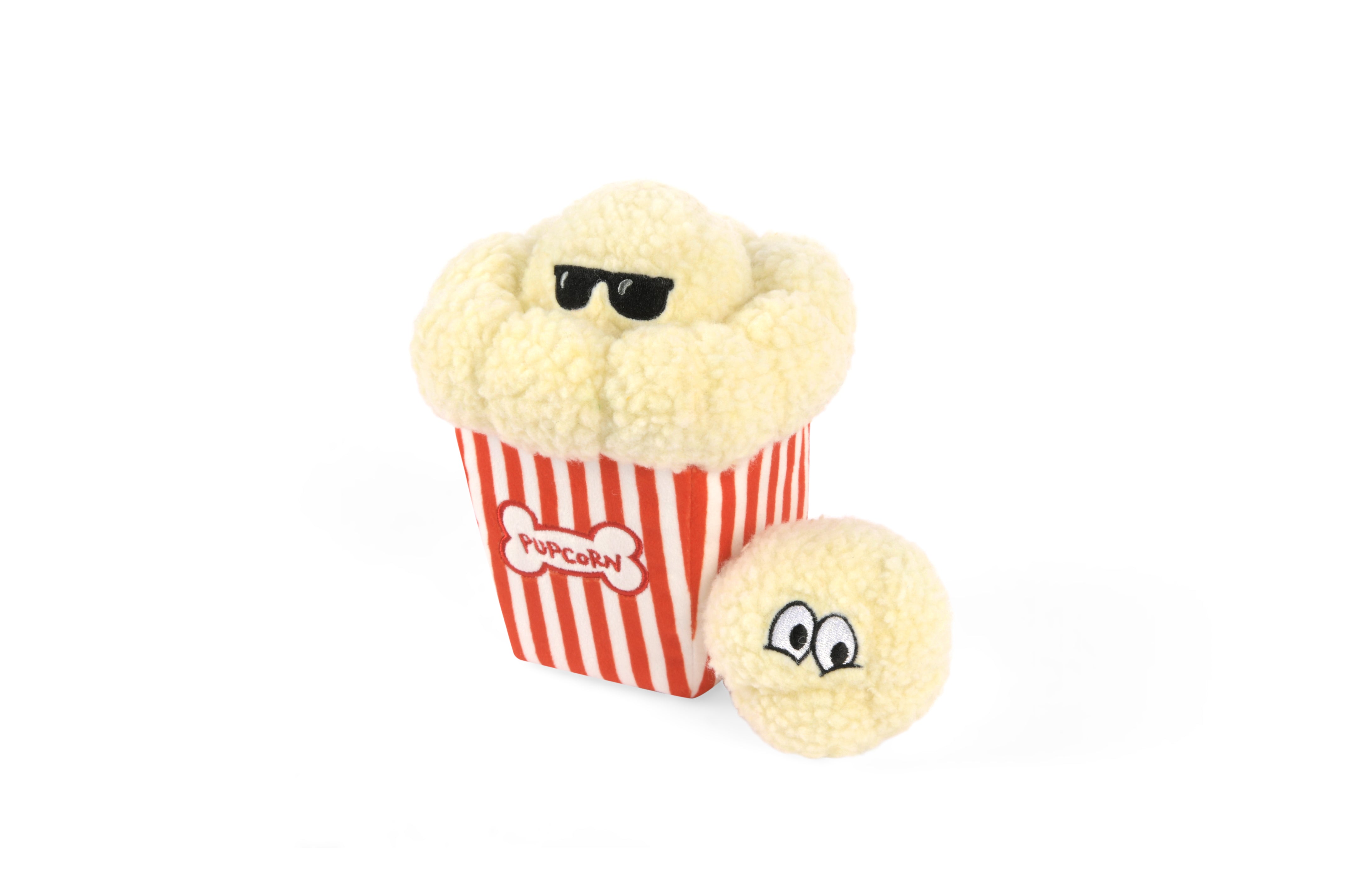 Hollywoof™ Las Palomitas Plush Dog Toy - Soft & Durable Chew Toy for Small & Large Dogs | Perfect for Playtime, Training & Cuddling | Pet P.L.A.Y.