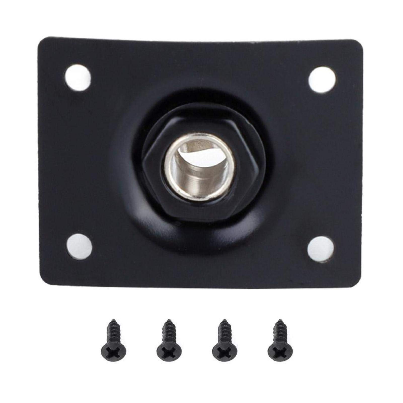High-Quality LP Guitar Output Jack - Durable Replacement for LP Style Electric Guitars (Black) | Perfect for Live Performances & Studio Recording