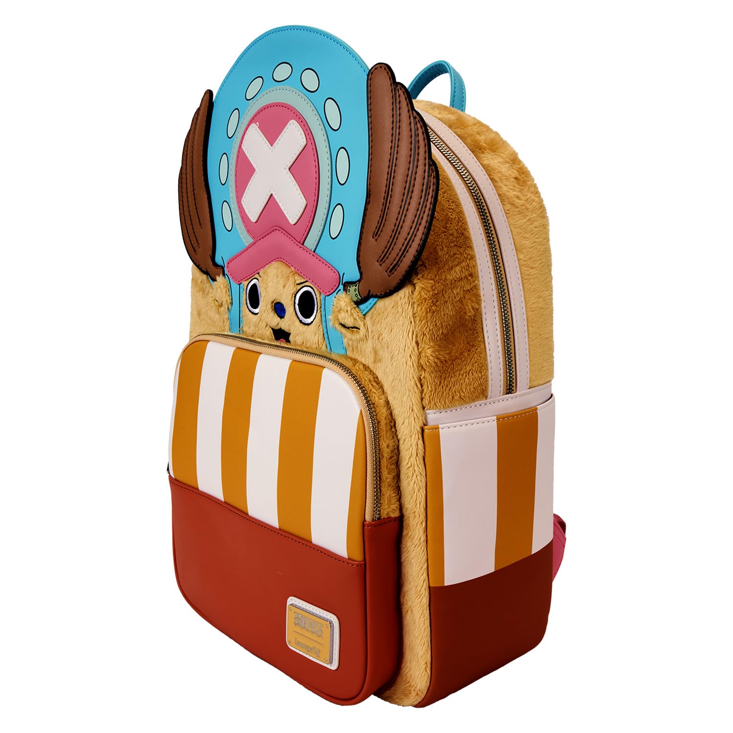 Loungefly One Piece Chopper Cosplay Full-Size Backpack - Anime Lovers Collection for School, Travel & Comic Con Accessories