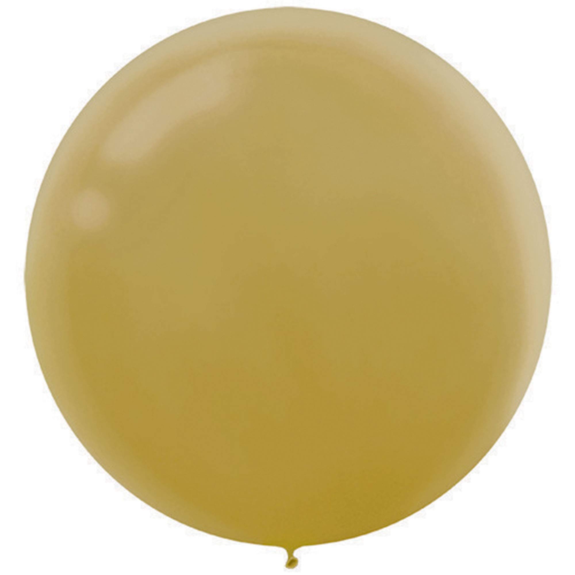24 Inch Gold Pearlized Latex Balloons - Pack of 4 | Elegant & Durable Party Decorations for Weddings, Birthdays, Anniversaries & Special Events