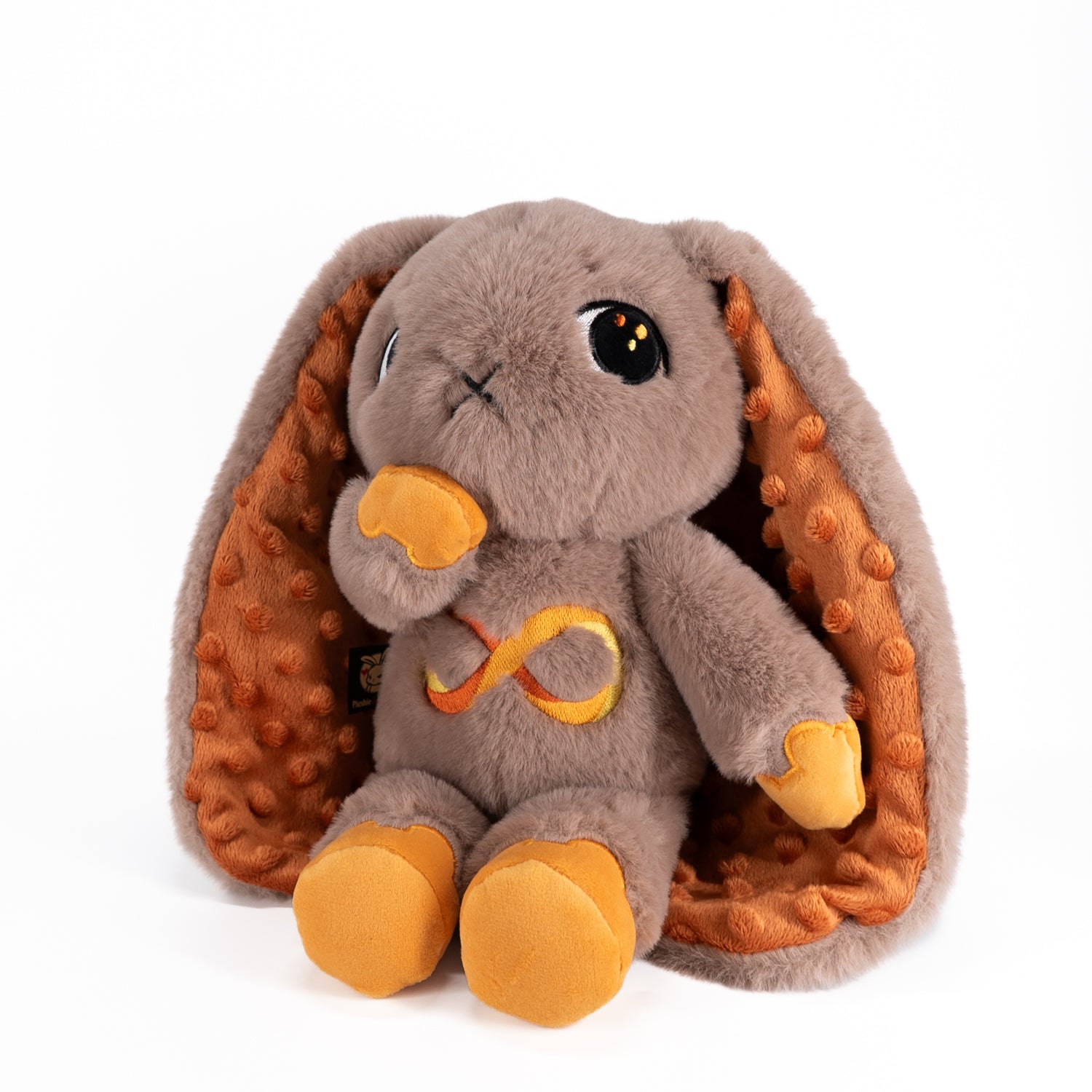 Plushie Dreadfuls Autism Spectrum Rabbit Gold Edition - Soft Stuffed Animal Toy for Kids, Comfort Plush for Autism Awareness & Sensory Needs - Perfect for Gifts, Therapy, and Emotional Support