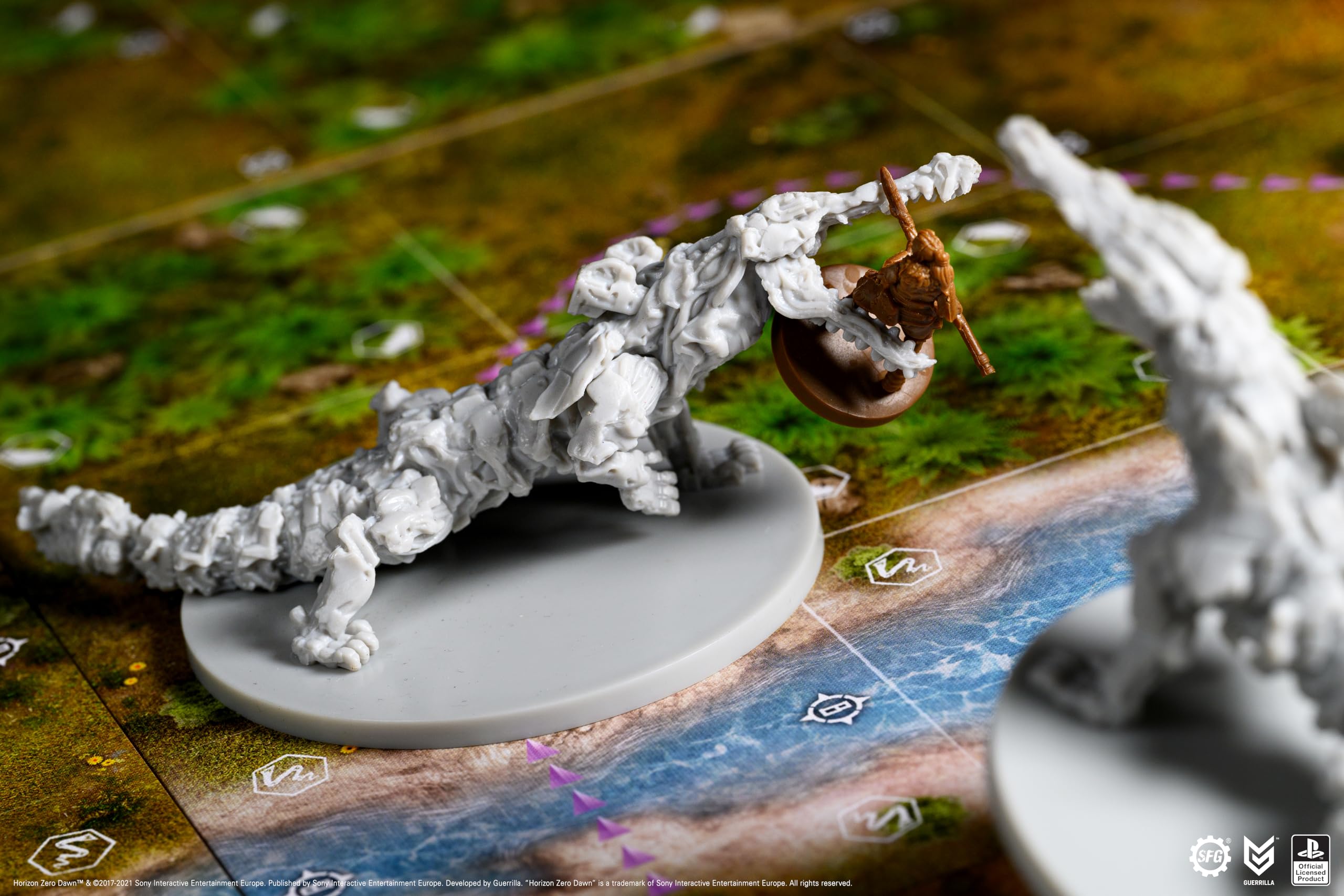 Horizon Zero Dawn: The Board Game - Sacred Land Expansion | 1-4 Players | 60-90 Min Playtime | Strategy Adventure Game | Family Game Night | Ages 14+ | English Version | Perfect for Game Nights & Strategy Enthusiasts