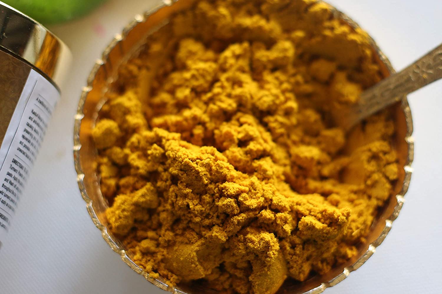 Pure & Natural Kasturi Haldi Powder for Spotless, Pimple-Free & Glowing Skin - 100g Organic Turmeric Face Mask for Brightening & Acne Treatment - Perfect for DIY Skincare & Ayurvedic Beauty Rituals
