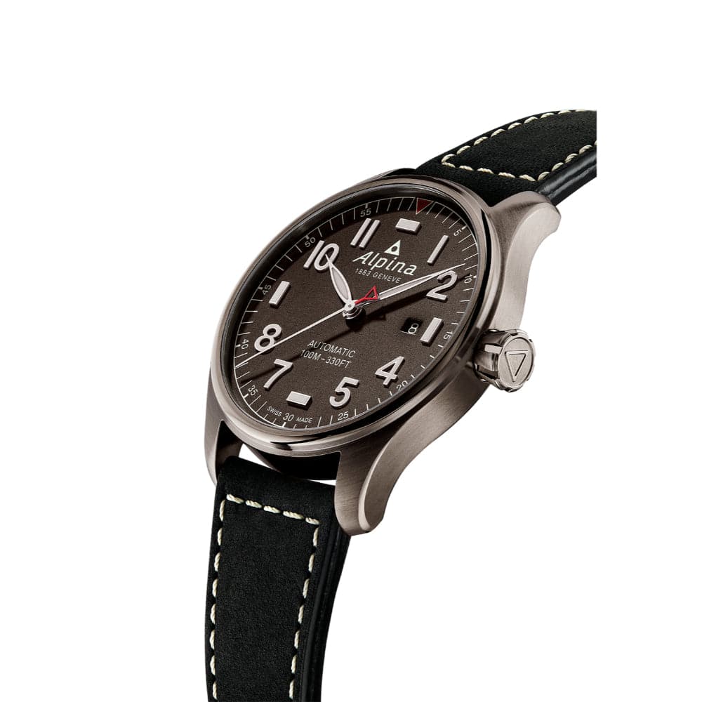 ALPINA STARTIMER PILOT Automatic Men's Watch AL 525G4TS6 - Luxury Aviation Timepiece for Business & Travel