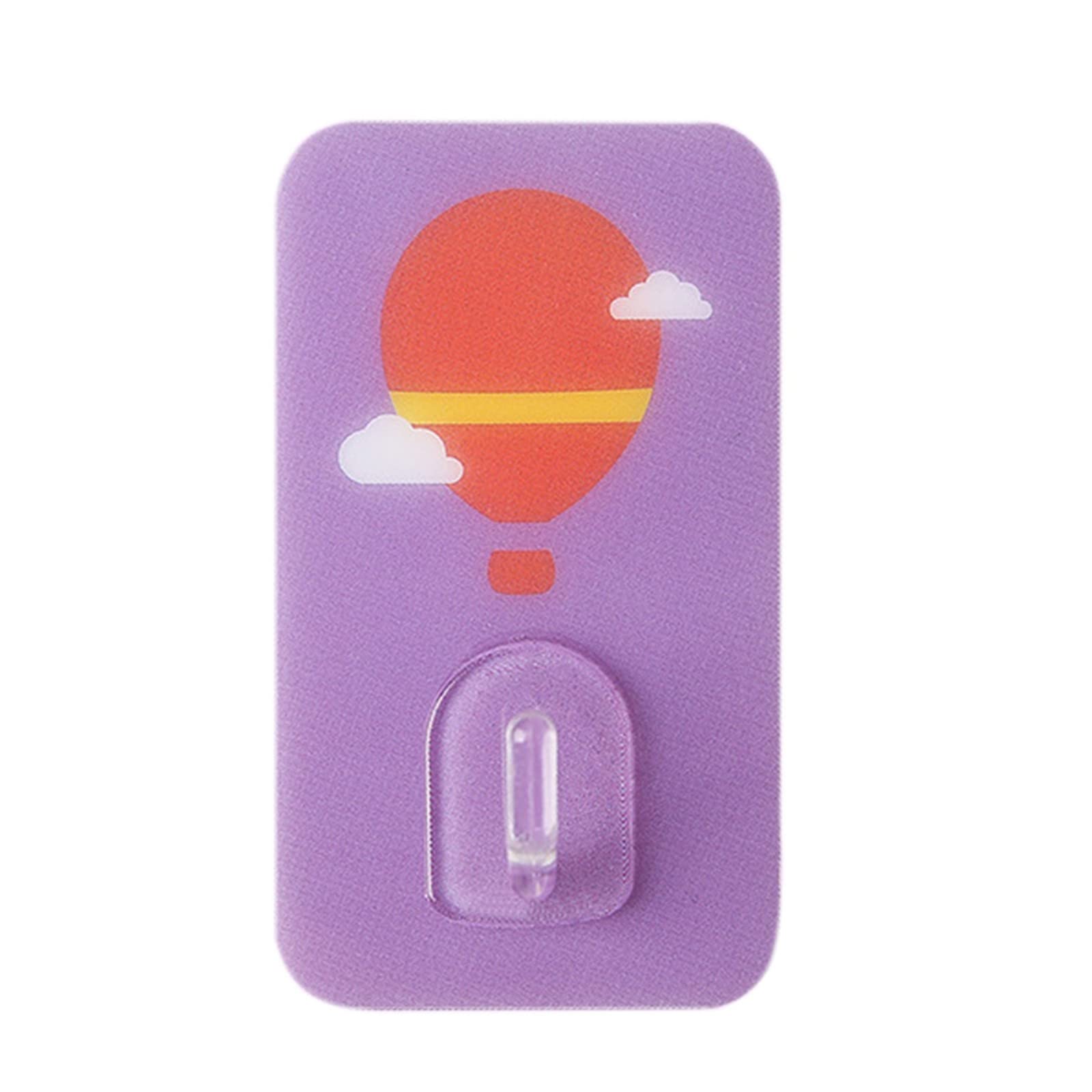HYWJSZ Adhesive Bathroom Hooks - Cute Cartoon Sticky Hooks for Towels, Robes & Clothes - No Drill Wall Mount for Bathroom, Kitchen, Bedroom & Dorm (Size D, One Size)