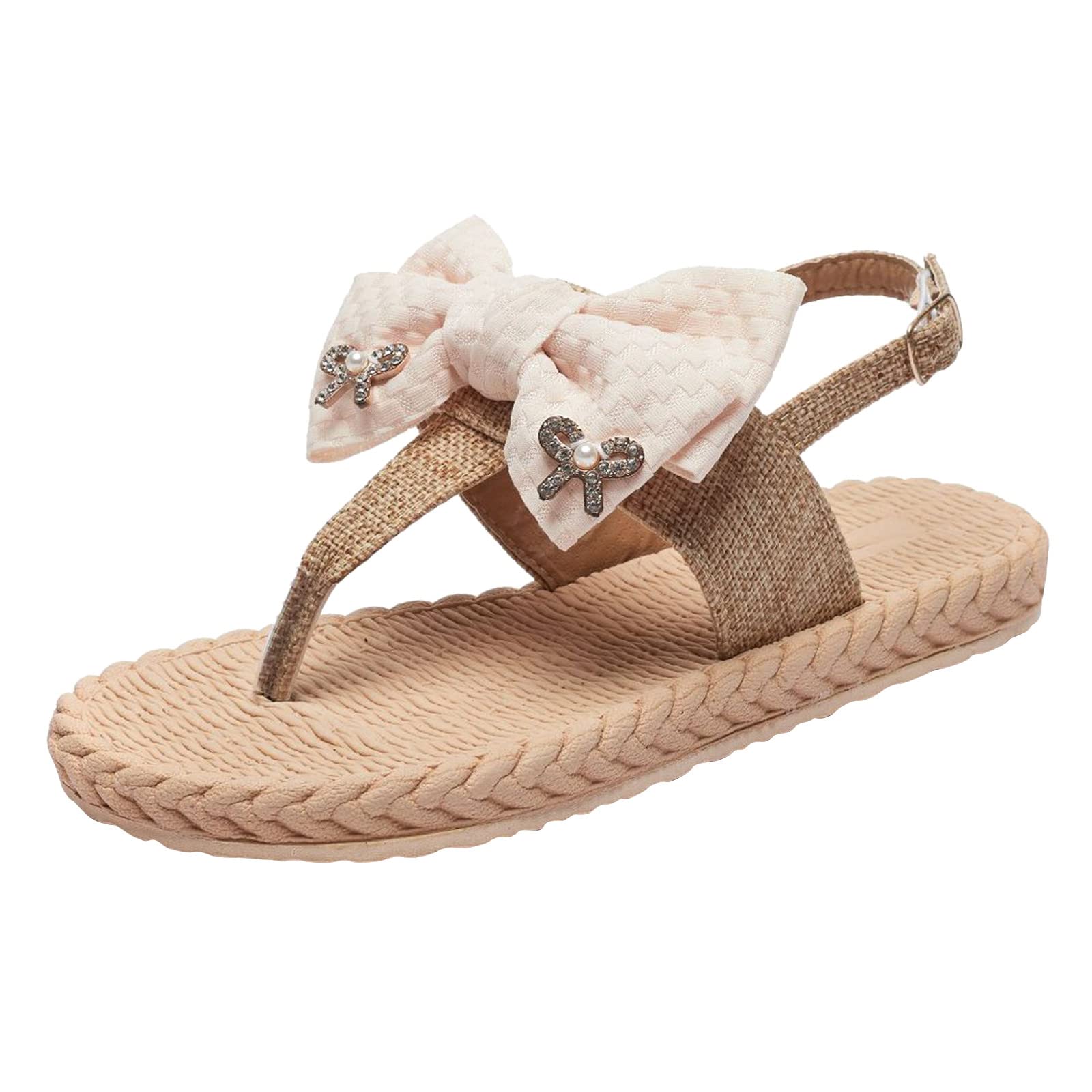 Arch Support Sandals for Women - Comfortable Flip Flops & Beach Slippers with Plantar Fasciitis Relief | Open Toe Summer Casual Fashion Sandals for Bathroom, Pool & Outdoor Wear