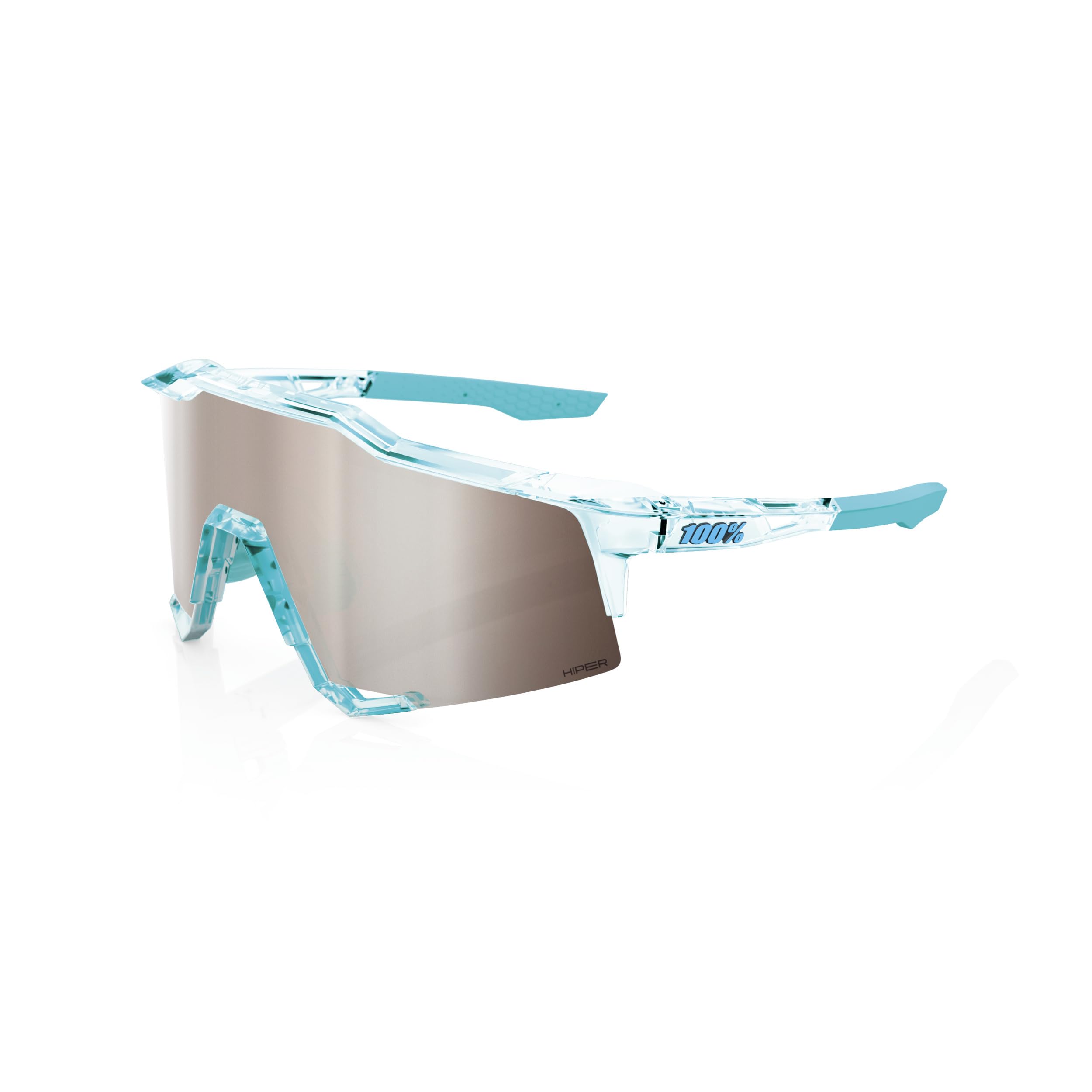 Speedcraft Sunglasses for Dirt Bikes & Motorcycle Sports - Durable Cycling Sunglasses with HiPER Silver Mirror Lens - UV Protection for Motocross, ATV & Outdoor Adventures