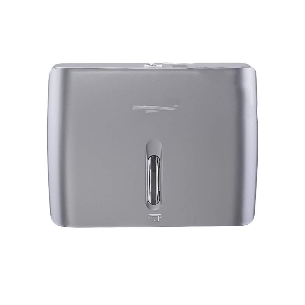 BPHUI Commercial Touchless Paper Towel Dispenser - Wall Mount Automatic Tissue Dispenser for Bathroom, Kitchen & Public Restrooms, Hands-Free Sanitary Solution (Gray) - Ideal for Offices, Hospitals & High-Traffic Areas