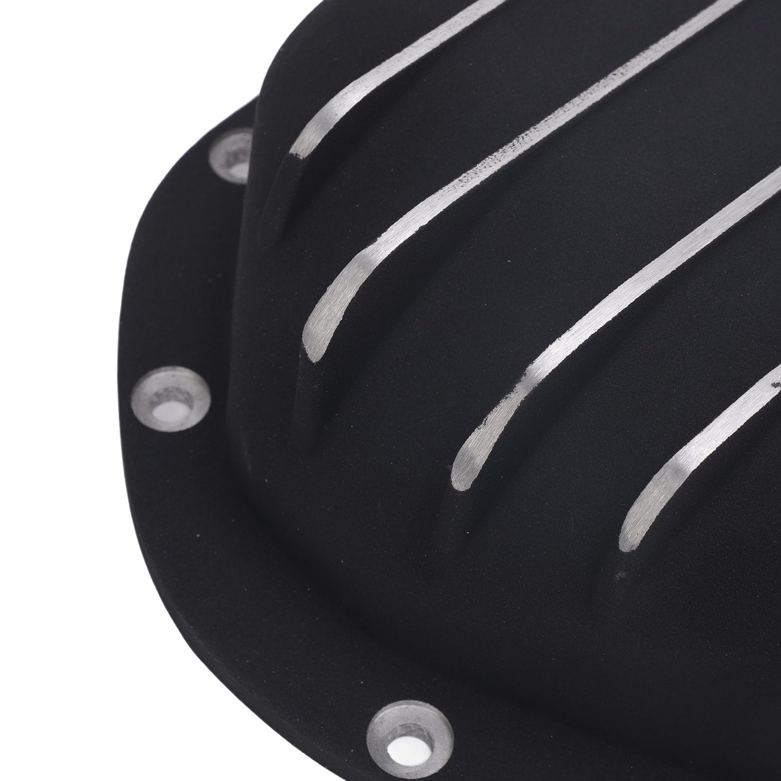 10 Bolt Differential Cover - H50720016 Aluminum Front & Rear Differential Cover Kit for F-100 Dana 44 (Black) | Polished Heavy Duty Protection for Off-Road, Racing & Truck Upgrades
