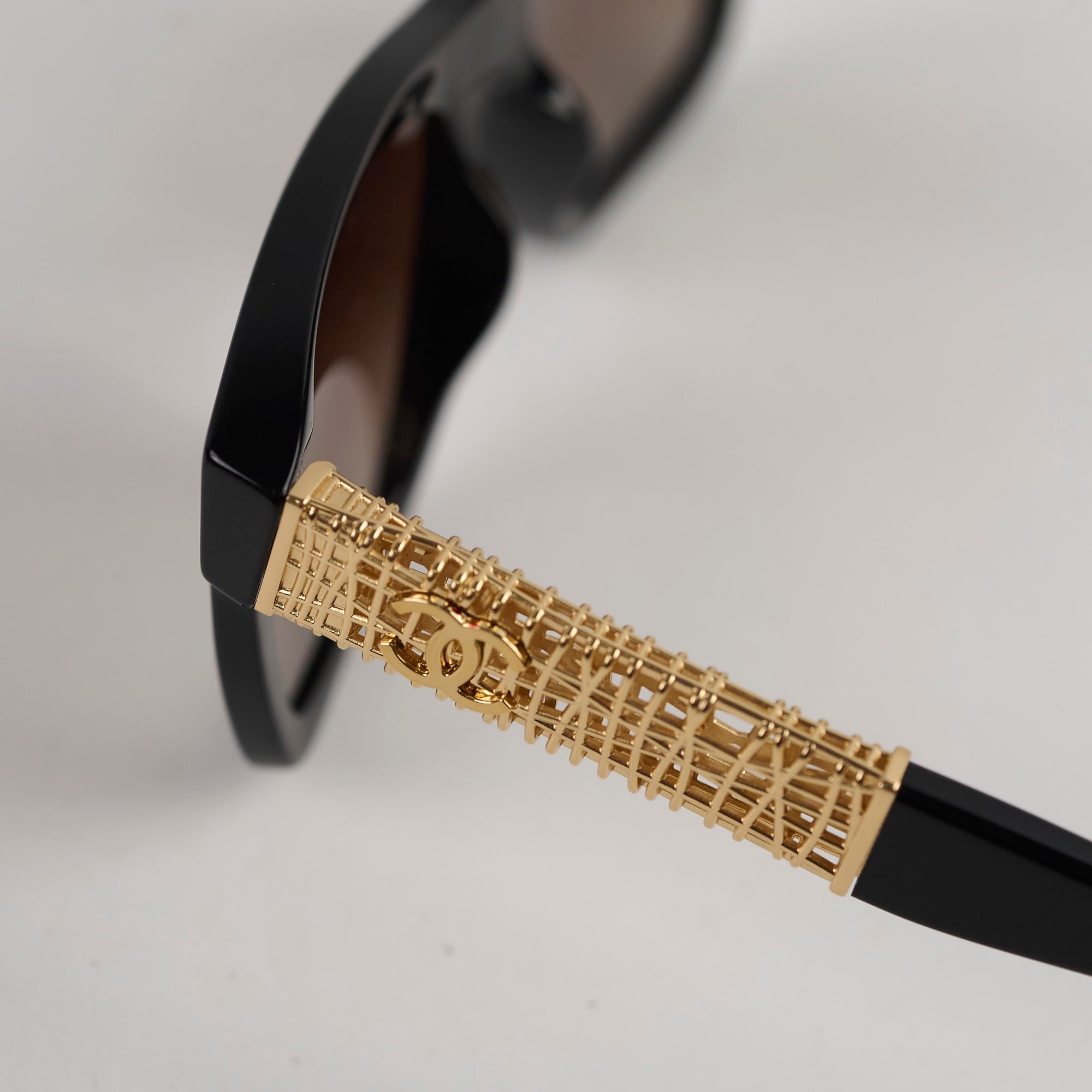 Chanel Black Sunglasses for Women - Luxury Designer Shades for Fashion & Sun Protection - Perfect for Beach, Driving & Outdoor Activities