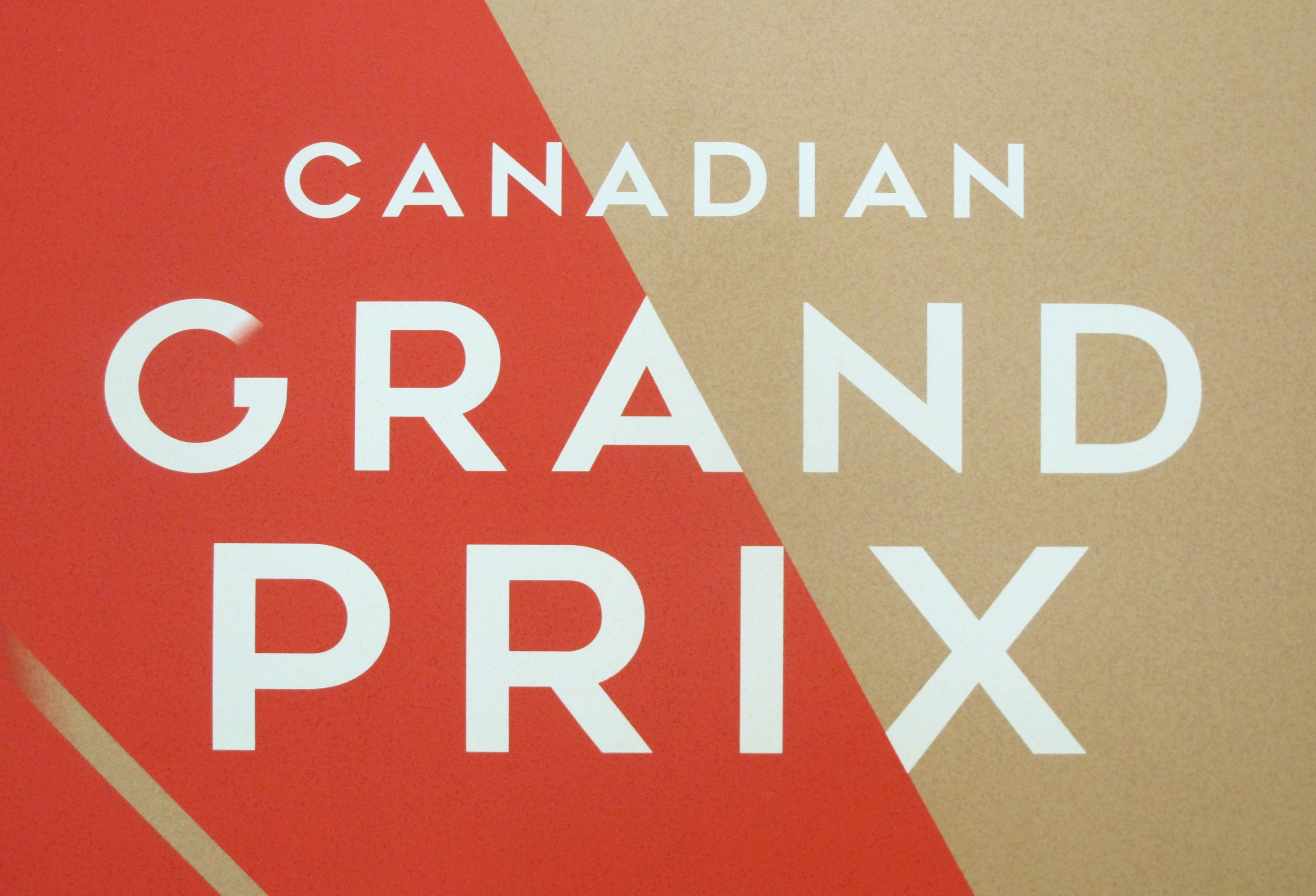 2019 Contemporary Mads Berg Sports Poster - Canadian Grand Prix, Montreal | Formula 1 Racing Wall Art Decor for Home, Office & Man Cave