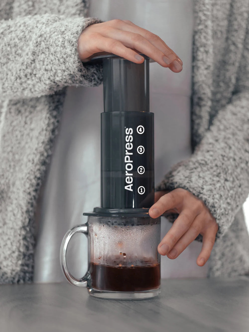 Aeropress Coffee Maker – Portable Espresso & Coffee Press for Travel, Camping, Home & Office – Fast & Easy Brewing with Rich Flavor