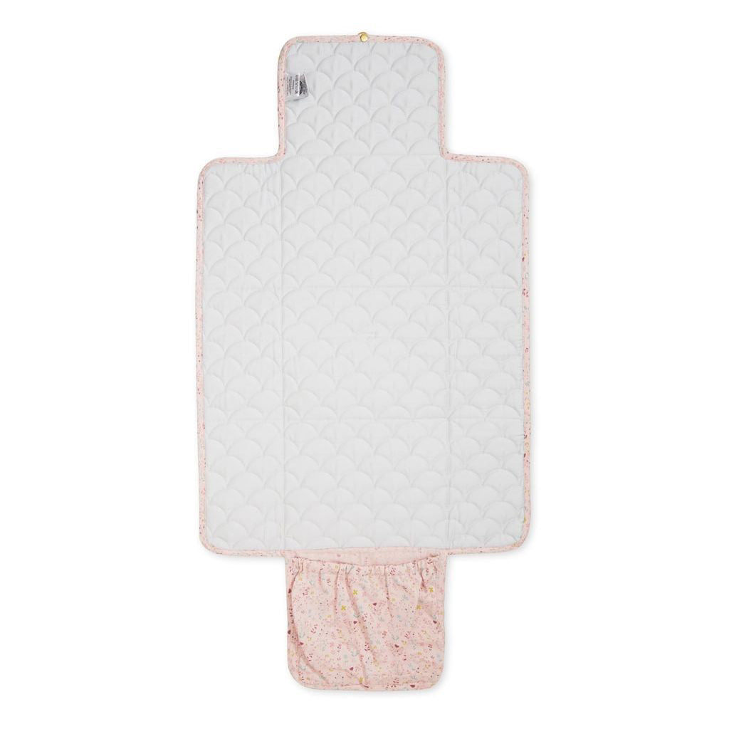 Cam Cam Copenhagen Quilted Fleur Baby Changing Mat - Soft & Waterproof Diaper Pad for Nursery, Travel & On-the-Go Use
