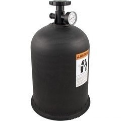 Pentair 191500 Black Tank Top with Knob Replacement for Star Polymeric/Star Pool and Spa D.E. Filters - Perfect for Swimming Pool Maintenance and Spa Filter Repairs