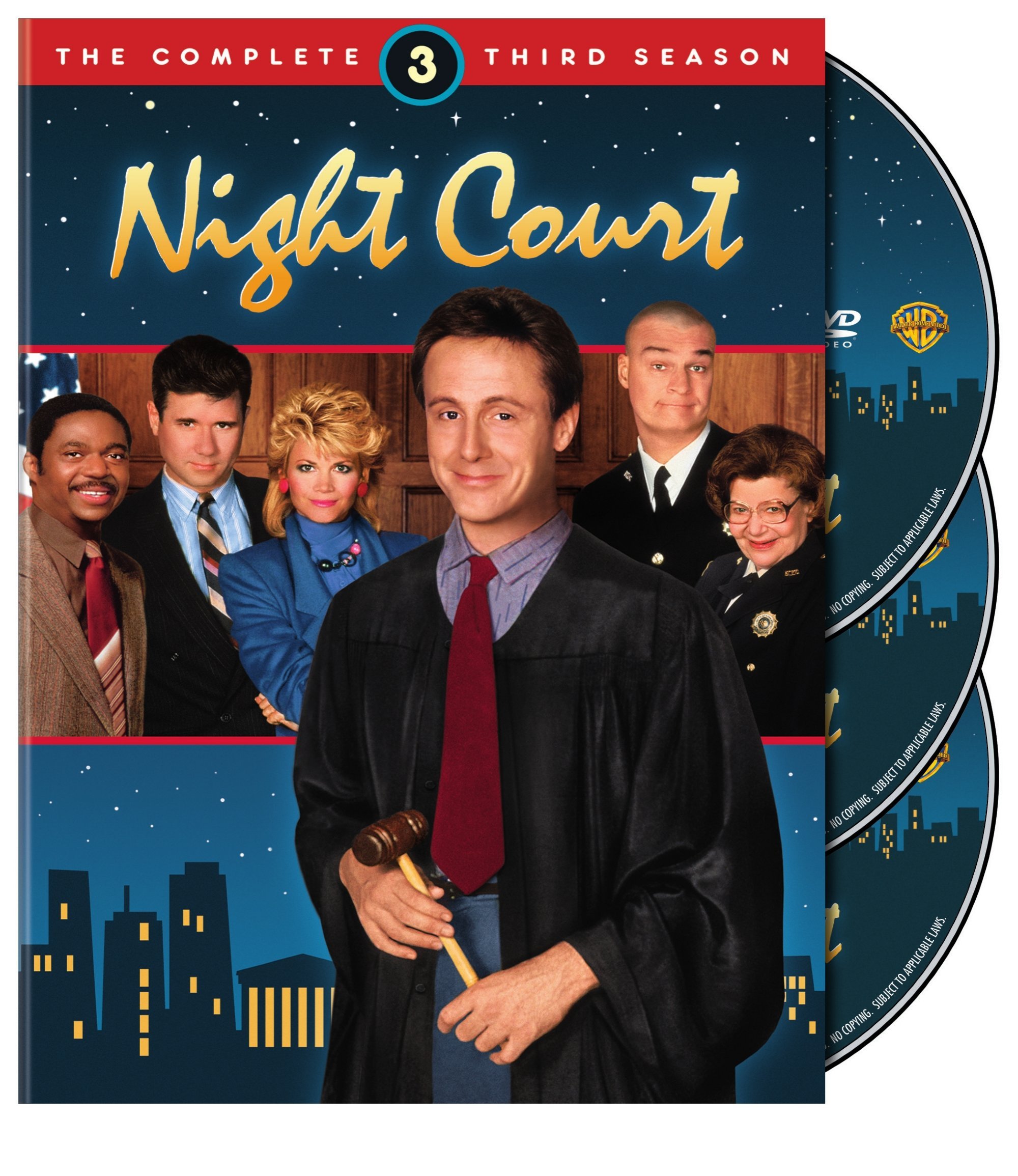 Night Court: Season 3 DVD | Complete Episodes | Legal Comedy TV Series | Perfect for Binge-Watching & Gift Giving