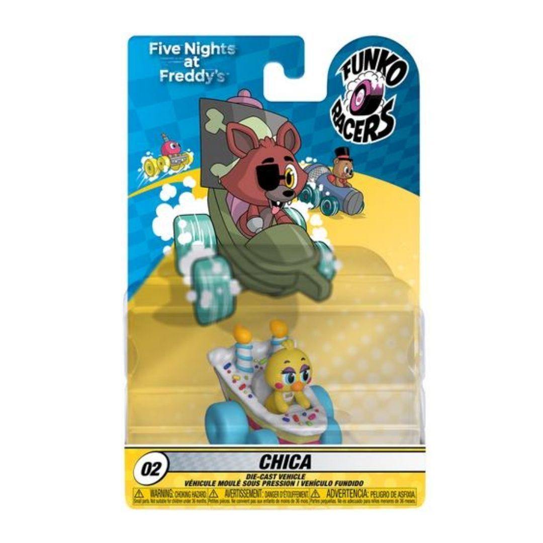 Funko Pop! Racer: Five Nights at Freddy's Chica #02 Collectible Vinyl Figure - Perfect for Horror Game Fans and Pop Culture Collectors