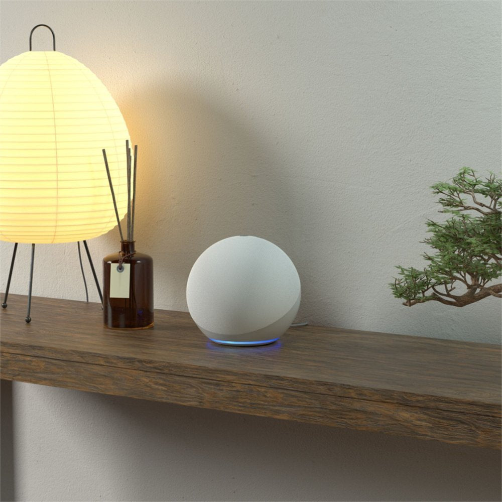 Echo (4th Gen) Smart Speaker with Premium Sound, Built-in Alexa & Smart Home Hub - Perfect for Music, Smart Home Control & Voice Assistance