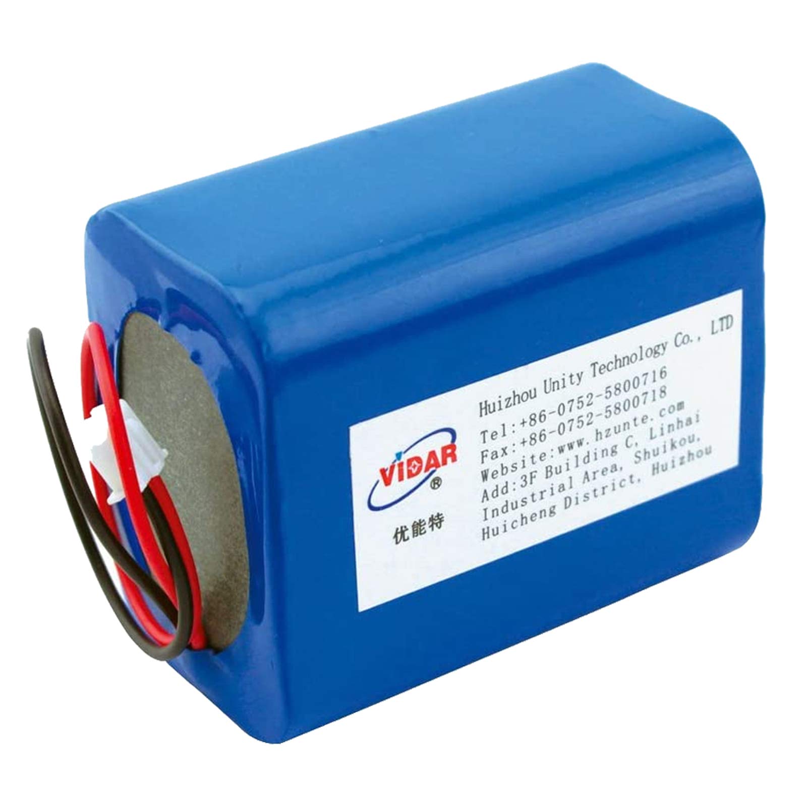 VIDAR 7.4V 9300mAh Rechargeable Lithium Ion Battery Pack with JST PH2.54/2P Plug - High Capacity Li-ion Battery for Electronics, Toys, LED Lighting & Equipment - Customizable Power Solution for DIY Projects, RC Cars, Drones and Portable Devices